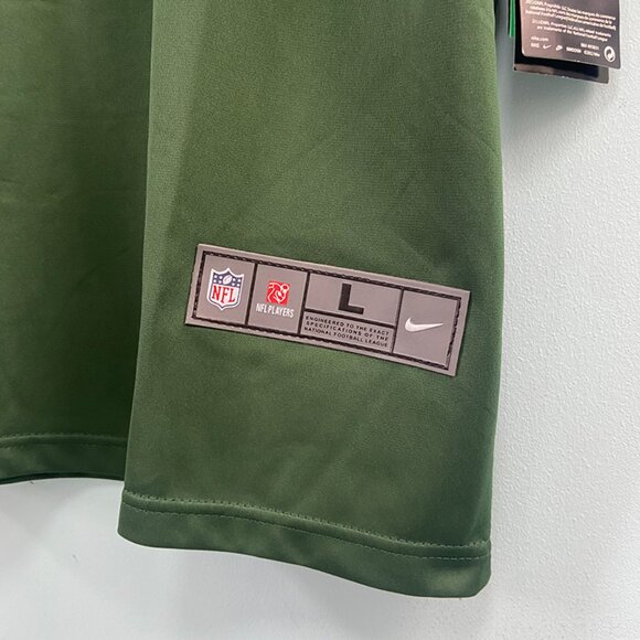 Nike Green Bay Packers Josh Jacobs #8 Jersey Green - Picture 7 of 10